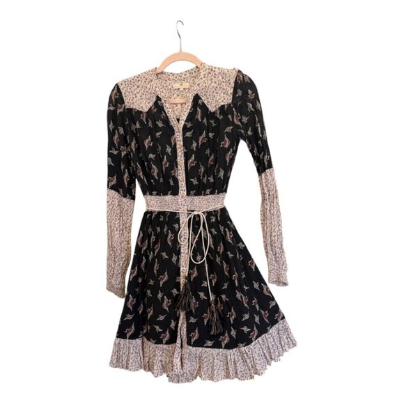 byTiMo Bohemian Mini Dress Size Small - Picture 12 of 14